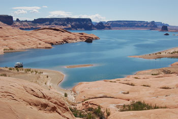 Our house boat on Lake Powell
