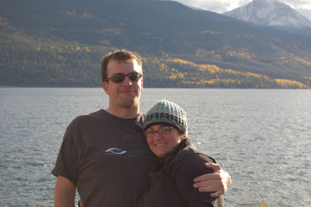 Laura and I at Twin Lakes